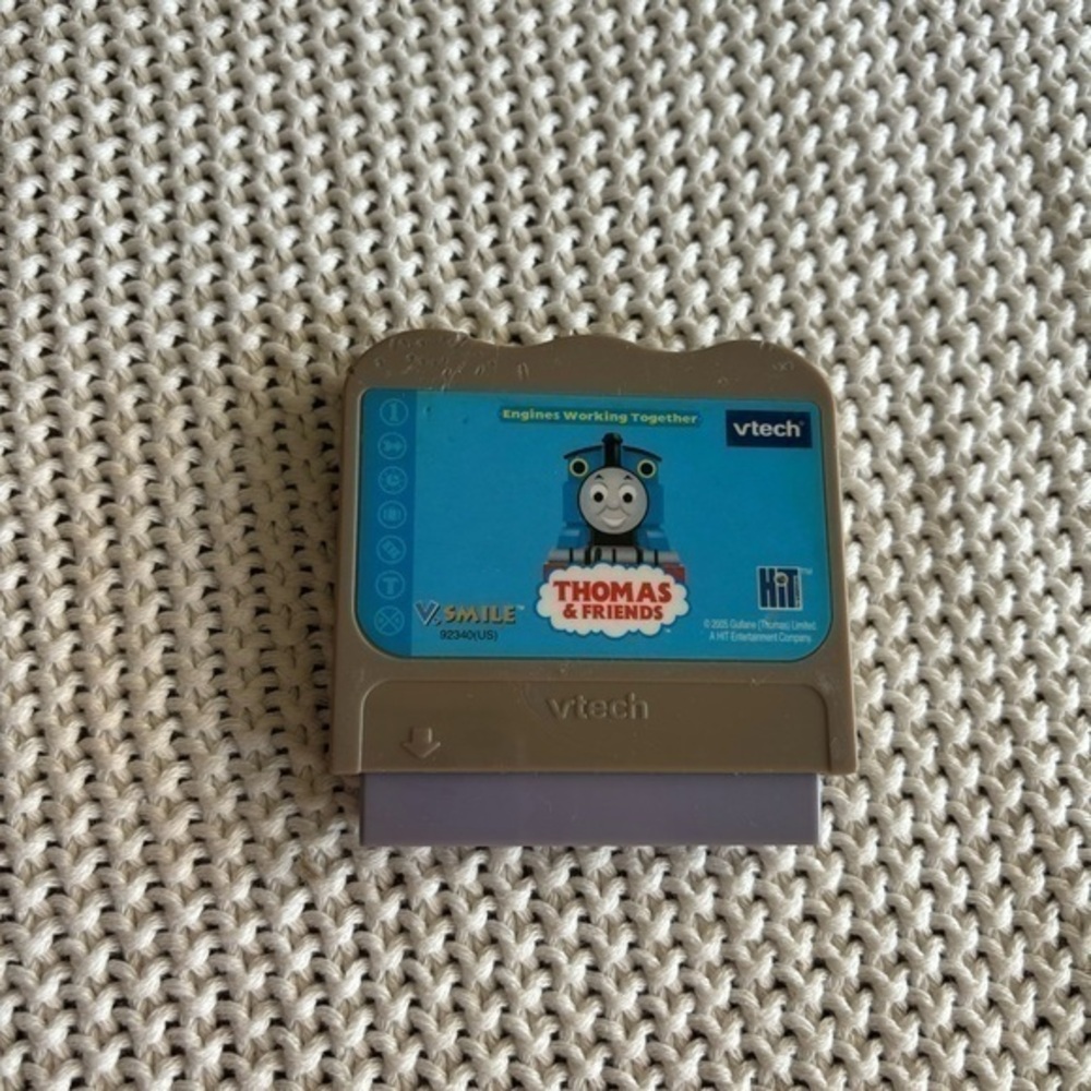 VTech VSmile Thomas & Friends Working Learning Game Cartridge Educational 548